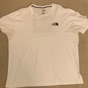 The North Face Men's White Short Sleeve Logo Tee